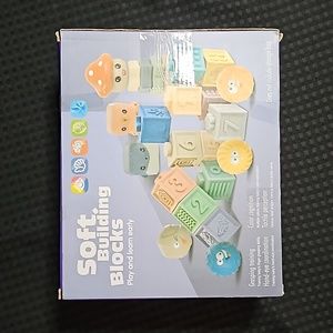 Montessori,  soft,  baby, 6-12 months,  building blocks, toys, gift